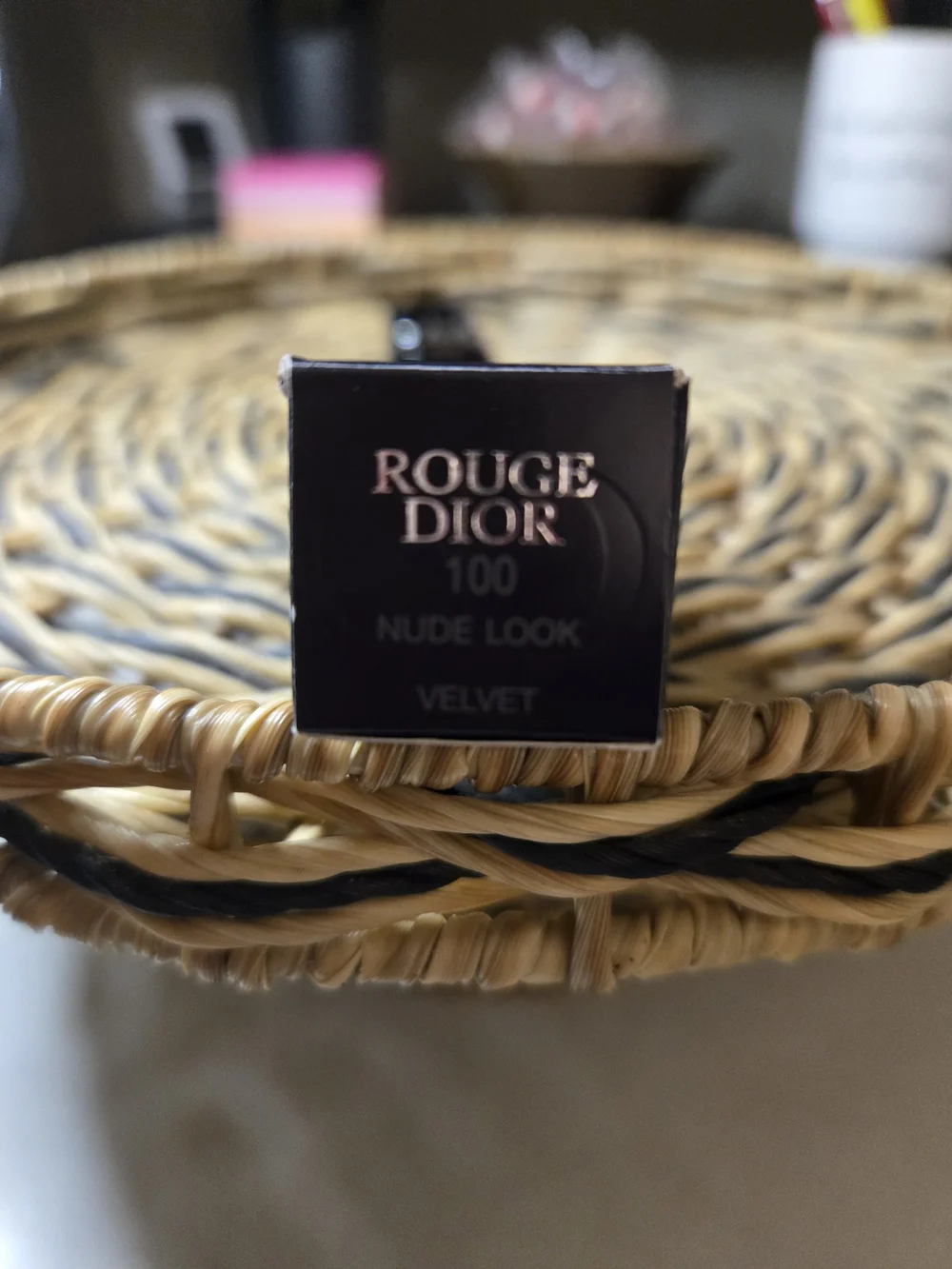 Dior ROUGE VELVET LIPSTICK-NUDE LOOK 100 NWB